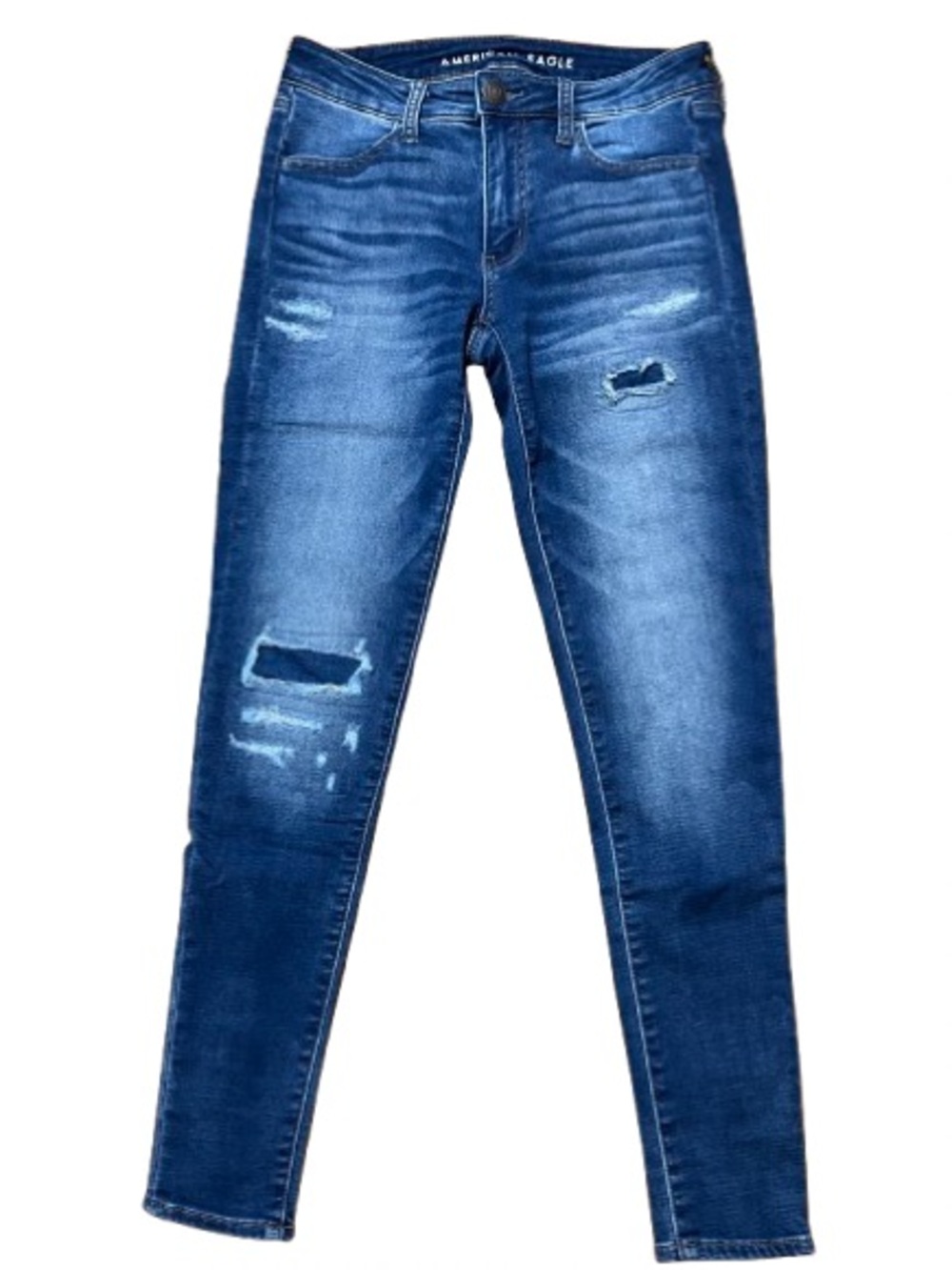 American Eagle Outfitters Super Stretch Distressed Jegging Jeans Size 6